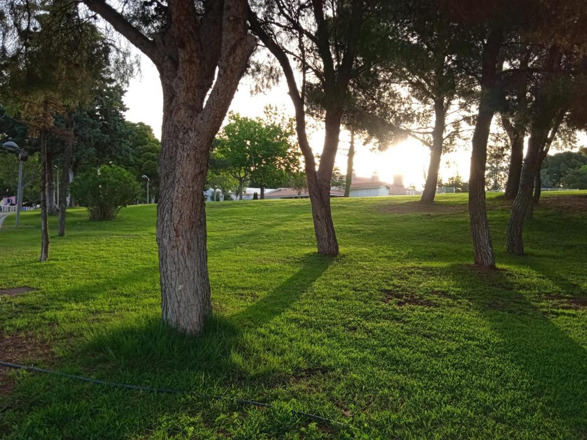 Bungalows Zaragoza Camping Eksteriør bilde